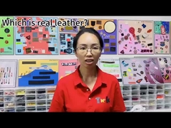 ضغط الحرارة المزخرفة PU الجلد الأصلي بقع للجينات ملابس راعي البقر