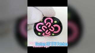 ملصقات T&K مخصصة ثلاثية الأبعاد من مادة TPU عالية التردد