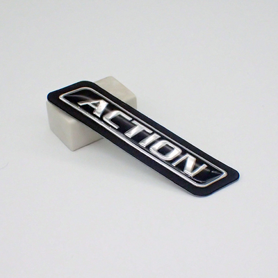 اسم العلامة التجارية Logo Embossed 3D TPU Patch For Football Club Clothes