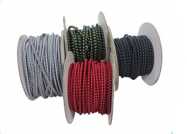 8mm Round Elastic Cord String Elastic Rope With Hook Coated Finishing