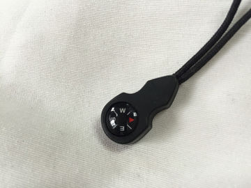 Outdoor Backpack Black Rubber Zipper Puller Auto - Lock Function