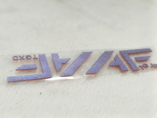 OEM السيليكون الثقيل 3D الملابس علامات نقل الحرارة Oeko Tex مع نسيج خاص