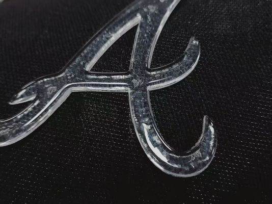 تعديل تقليد الجليد شبه شفافة لامعة TPU شعار تسليم الحرارة الملابس