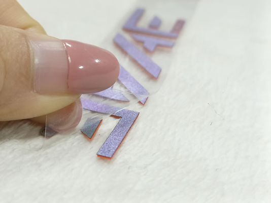 شعار 3D المصبوغ يلمع الملابس الحديدية الحرارية شارة المطاط السيليكونية لتحويل الحرارة