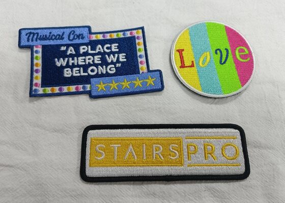 ملصق تطريز الملابس تصميم الأزياء ملابس متينة لون نسيج منسوج رقعة ملابس