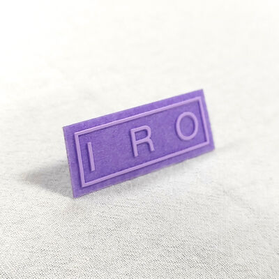 ملصق مطبوع من السيليكون - رقعة سيليكون بشعار مخصص لتزيين الملابس