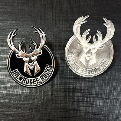 شعار نقل الحرارة TPU - رقعة شعار مخصصة ثلاثية الأبعاد بتأثير معدني للملابس