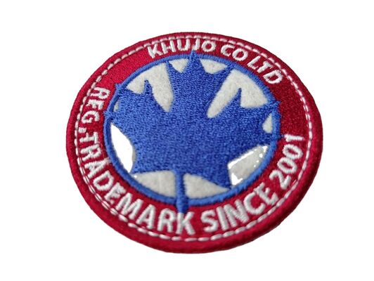Factory Efficient Custom Design Embroidery Patches Ironing Embroidered Badges for Hats and Clothes