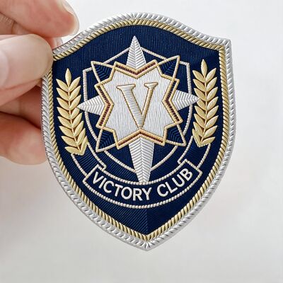 Custom Embroidered Patches Heat Transfer with Multiple Color Options and Tested Wash Resistance Ideal for Ski Wear and Jackets