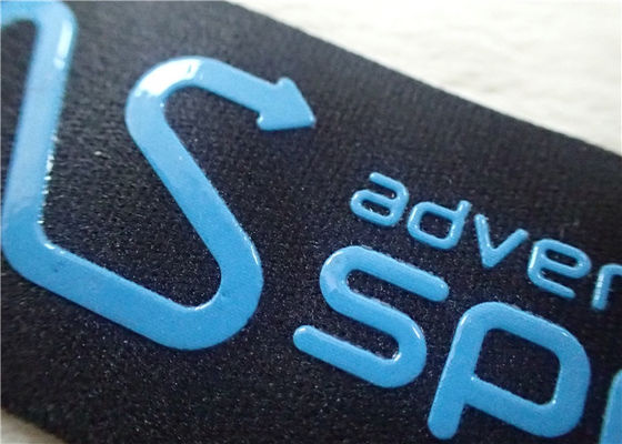 لامعة شاشة الطباعة تسمية الجاكار مطاطا باند رول مميزة للزينة