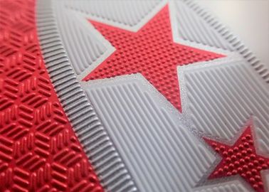 لينة الحديد على شارات TPU طباعة الشاشة الحريرية 3D منقوش شعار نقل الحرارة