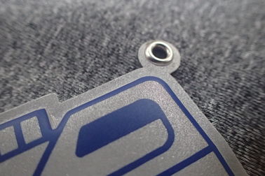 طباعة شعار مخصص شكل الغاز تنقش TUP Keychain هدية ترويجية TPU Keyring