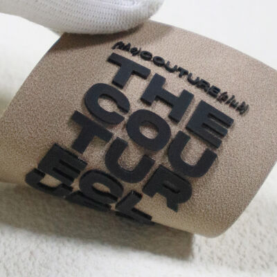 ملصق سيلكوني رغوة مطبوع على ميكروفايبر - علامة العلامة التجارية المخصصة لنادي الكوتور