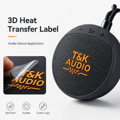 تصاميم مخصصة صديقة للبيئة 3D نقل الحرارة الملابس الملصقات مقاومة للغسيل تصل إلى 40 غسيل